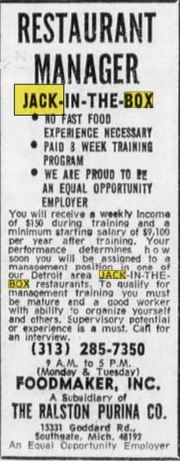 Jack-In-The-Box (Jack In The Box) - Nov 1971 - Looking For Managers
